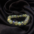 Green beaded bracelet