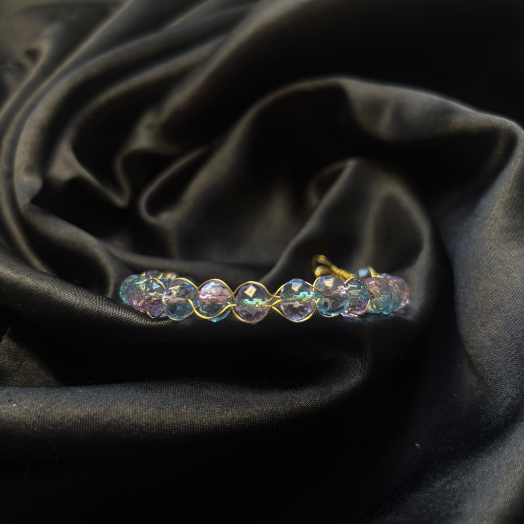 Cotton candy bracelet